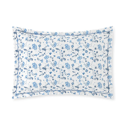 Vila Flor floral sham pair in 430TC Egyptian cotton sateen