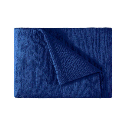 Areia cotton matelassé bedspread with textured woven finish