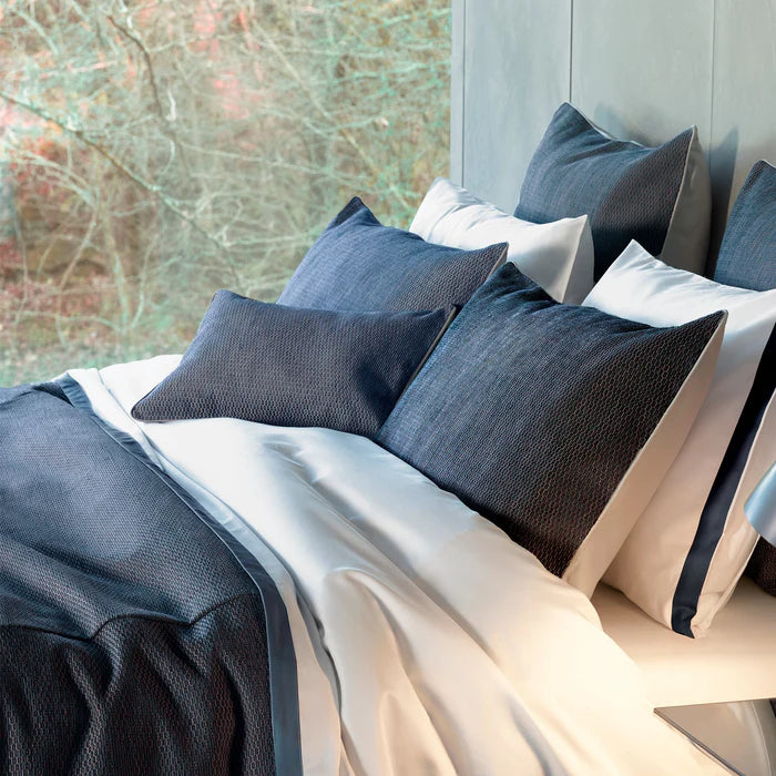 Jasmim duvet cover with dobby weave and Egyptian cotton sateen