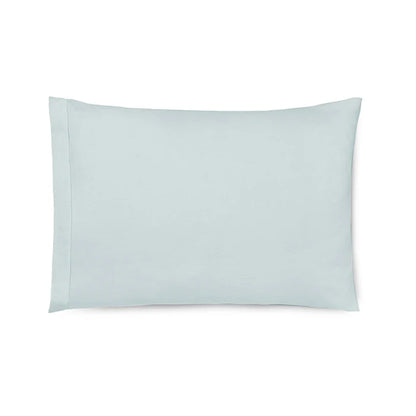 Maia Sham Pair in soft European stonewashed linen with hemstitch