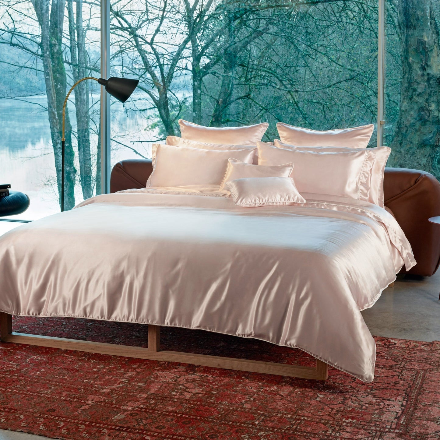 Maria Duvet Cover – Pure Mulberry Silk Elegance