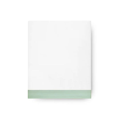 Prado Flat Sheet Set in 430TC Egyptian Cotton with elegant applied border