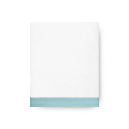 Prado Flat Sheet Set in 430TC Egyptian Cotton with elegant applied border