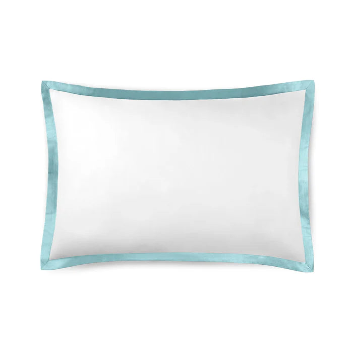 Prado Pillowcase Pair in 430TC Egyptian Cotton with elegant flange borders