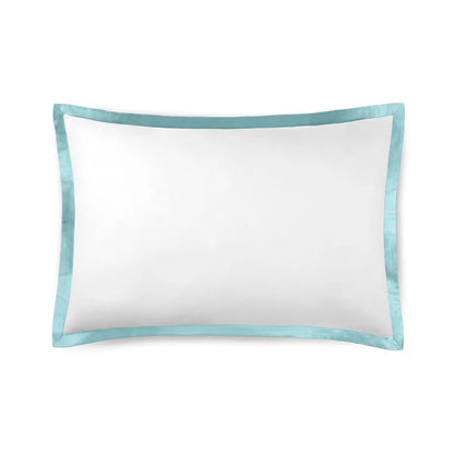 Prado Pillowcase Pair in 430TC Egyptian Cotton with elegant flange borders