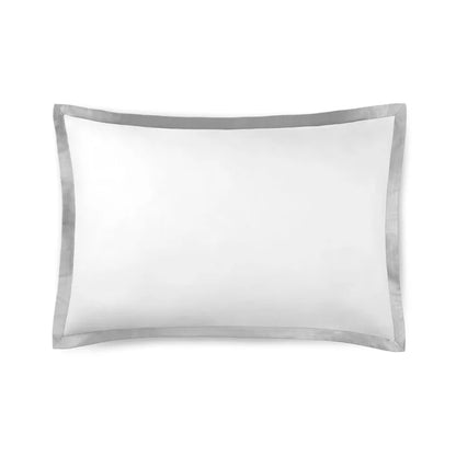 Prado Pillowcase Pair in 430TC Egyptian Cotton with elegant flange borders