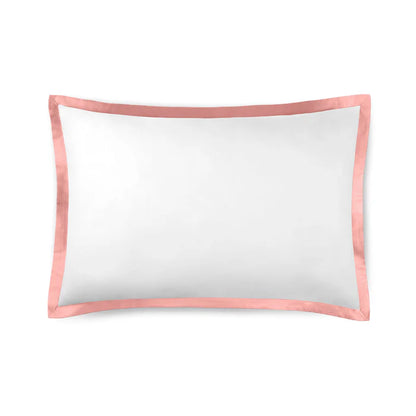 Prado Pillowcase Pair in 430TC Egyptian Cotton with elegant flange borders