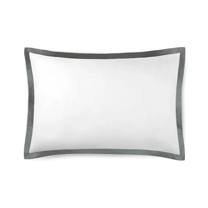 Prado Pillowcase Pair in 430TC Egyptian Cotton with elegant flange borders