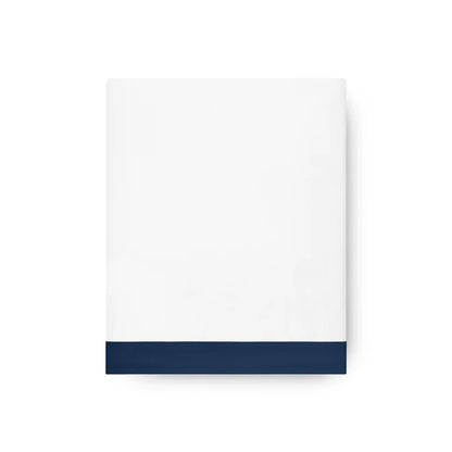 Prado Flat Sheet Set in 430TC Egyptian Cotton with elegant applied border