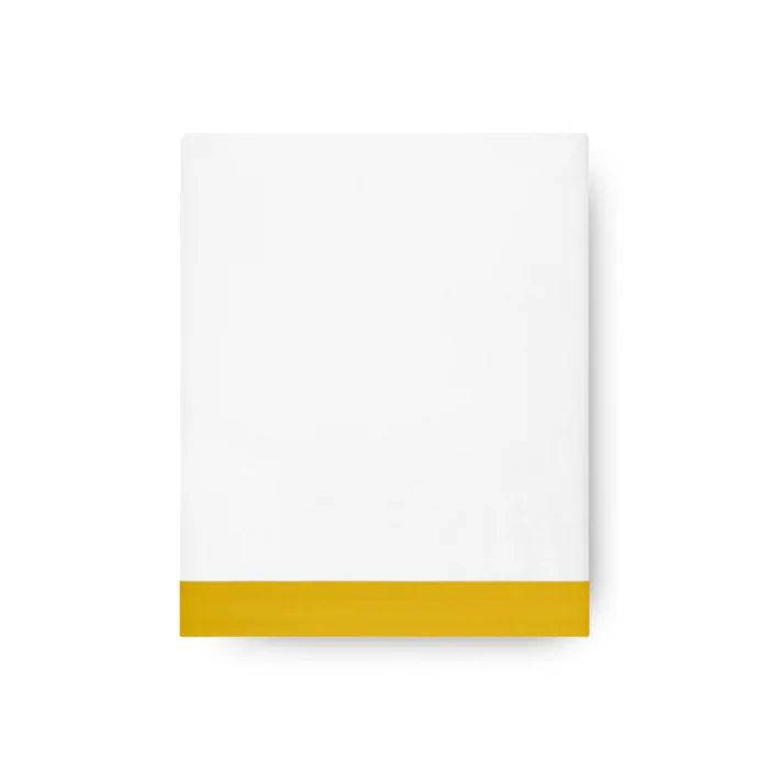 Prado Flat Sheet Set in 430TC Egyptian Cotton with elegant applied border
