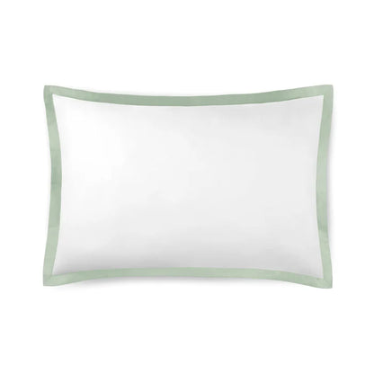 Prado Pillowcase Pair in 430TC Egyptian Cotton with elegant flange borders