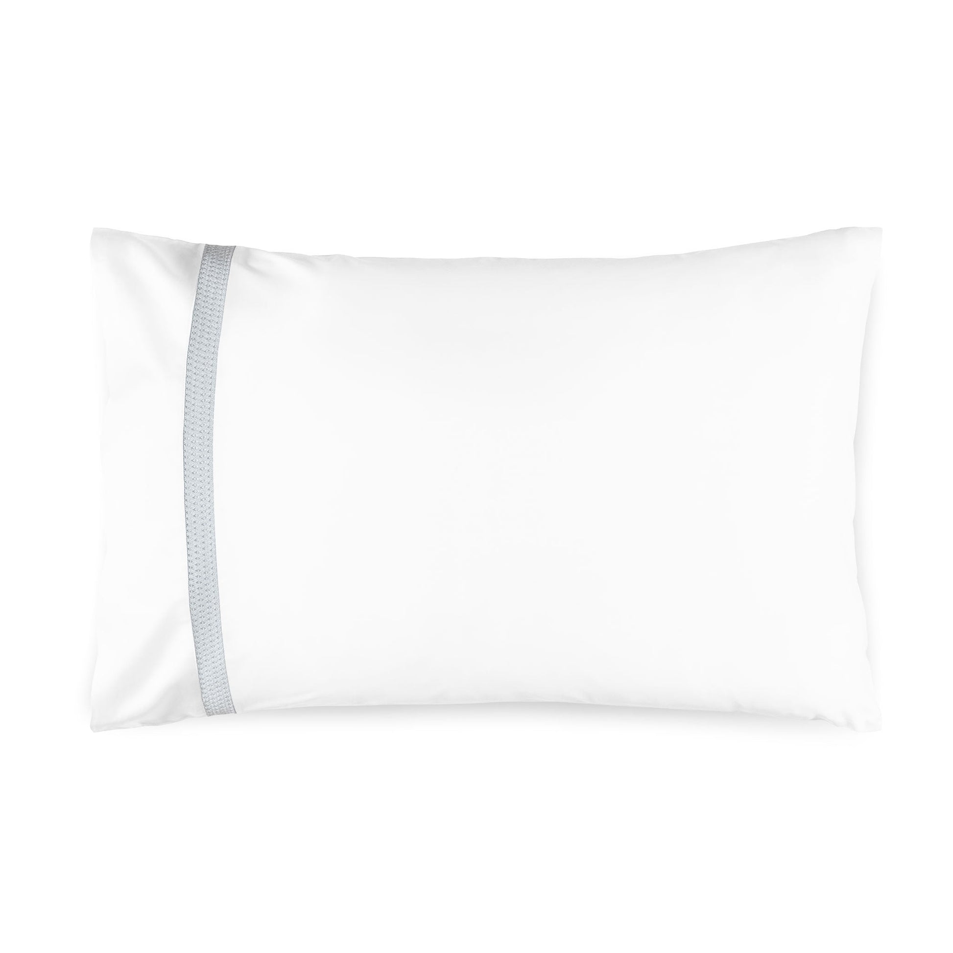 Sónia Sham Pair with lace and flanges – elegant cotton shams