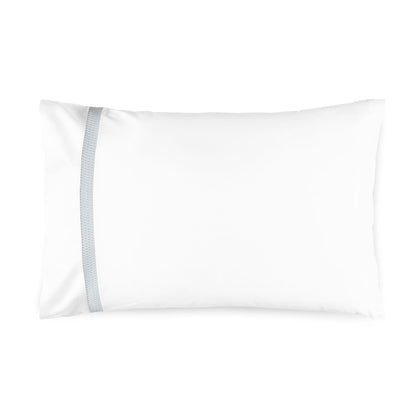Sónia Sham Pair with lace and flanges – elegant cotton shams