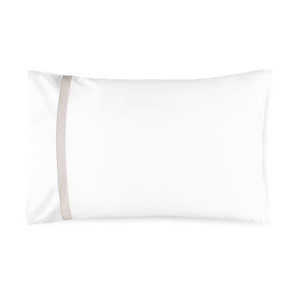 Sónia Sham Pair with lace and flanges – elegant cotton shams