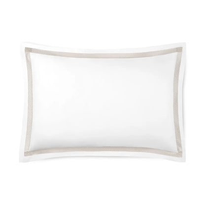 Sonia Sham Pair – Elegant Lace Flange Cotton Shams