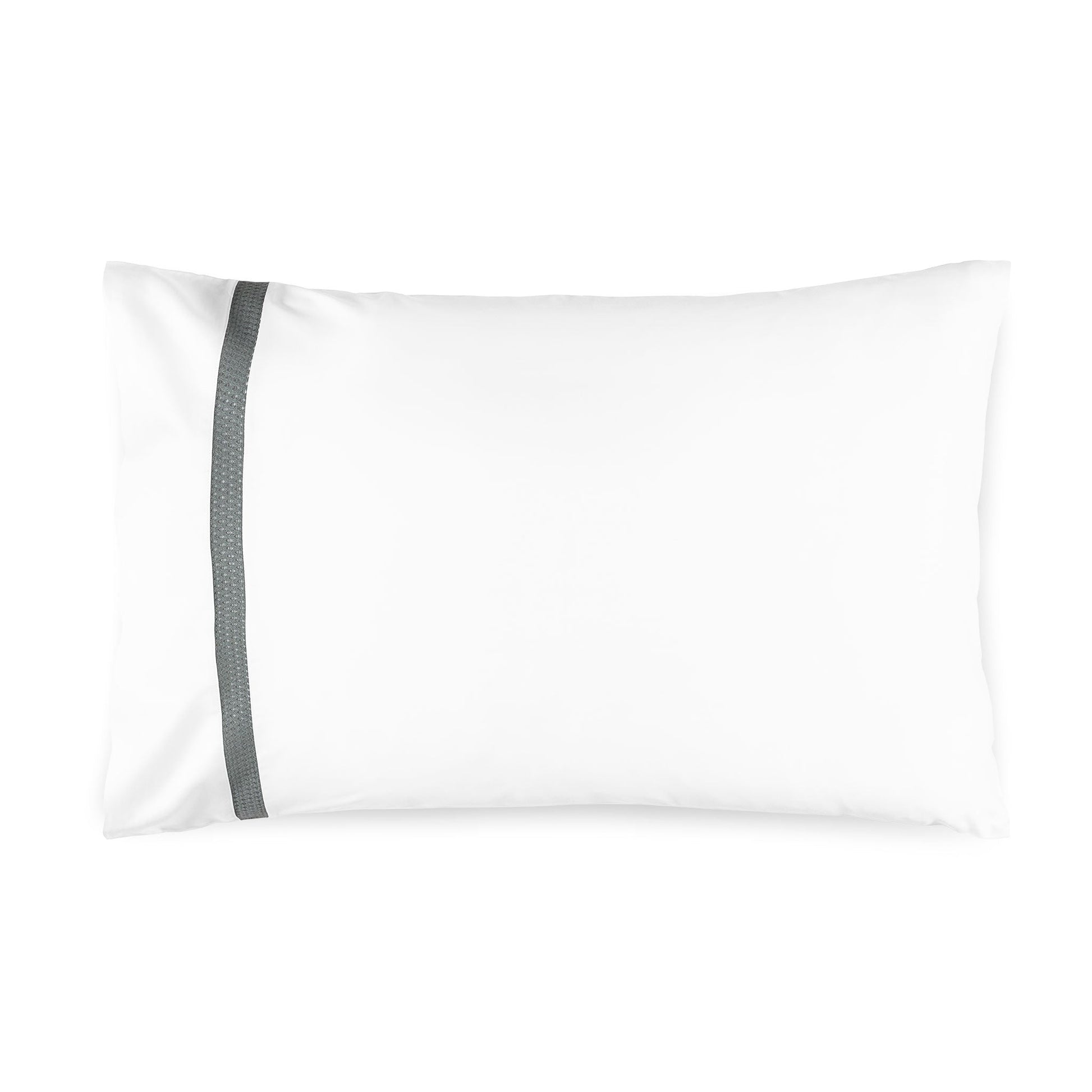 Sónia Sham Pair with lace and flanges – elegant cotton shams