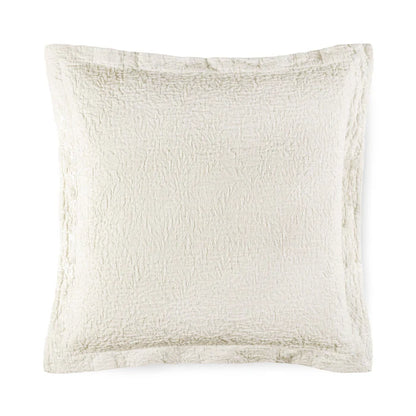 Tamara decorative pillowcase in textured cotton matelassé