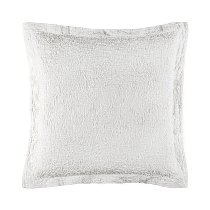 Tamara decorative pillowcase in textured cotton matelassé