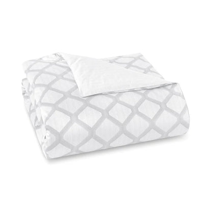 Cidade 300TC cotton jacquard duvet cover with modern urban design
