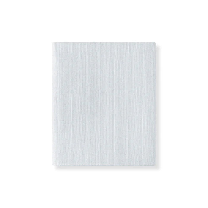 Cidade 300TC combed cotton jacquard flat sheet with elegant piping
