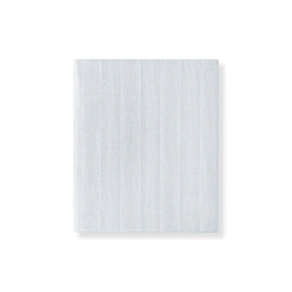 Cidade 300TC combed cotton jacquard flat sheet with elegant piping